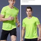 Summer Men Ice Silk t Shirt Short Sleeve t-Shirt Breathable Casual Tops Shirts Quick Dry Running Gym t-Shirts For Men Clothing