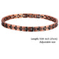 Women Magnetic Therapy Anklets 99.9% Pure Solid Copper 3500 Gauss Magnets Ankle Pain Relief for Arthritis Adjustable Size