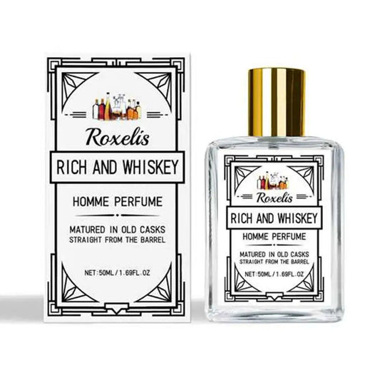 Men's Perfume Charming Whiskey Pheromone Natural Charm Attract Women Long-lasting Refreshing Elegant Fragrance Ideal Gift Dating