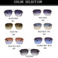 2023 Sunglasses For Men Square Sunglasses Women Trendy Luxe Vintage Fashion Glasses Retro Steampunk Shades Gafas De Sol Hombre
