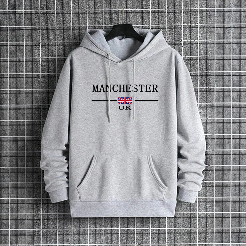 2025 Streetwear Hoodies for Men Urban Fashion Hip Hop Hooded Sweatshirt Male Trendy Casual Winter Hoody City Vibes Men's Clothes