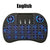 2.4G Air Mouse with Touchpad Keyboard i8 Arabic French Spanish Russian Backlit Mini Wireless Keyboard for PC Android TV Box