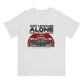 Vintage Just Leave Me Alone, I Know What To Do T-Shirts for Men Round Collar Pure Cotton T Shirt Kimi Raikkonen Short Tee Shirt