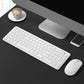 B.O.W HW256 Ultra-thin wireless keyboard and mouse set, 2.4G wireless set, 96 keys