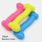 1-10pcs Pet Chew Toy Soft Rubber Bite-Resistance Bone Shape Teeth