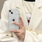 3D Butterfly Crystal Bling Glitter Pearl iPhone Case