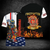 New Summer 3D Firefighter Fireman Print T Shirt Kid Fashion Streetwear Short Sleeves Harajuku Clothing Gym T-shirts For Men Tees