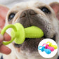 1-10pcs Pet Chew Toy Soft Rubber Bite-Resistance Bone Shape Teeth