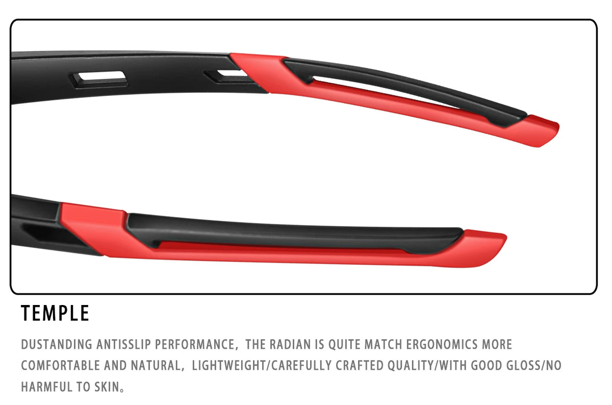 Trendy Fishing Sunglasses for Men and Women Casual Windproof Eyewear with UV Protection for Outdoor Sports, Running Cycling