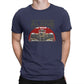 Vintage Just Leave Me Alone, I Know What To Do T-Shirts for Men Round Collar Pure Cotton T Shirt Kimi Raikkonen Short Tee Shirt