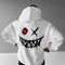 Casual Hoodies For Men Autumn Winter Clothing Loose Hooded Sweatshirt Print Long Sleeve Men's Pullover Oversize Male Tops