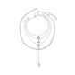 2026 Trendy Cross Pearl Vintage Multi Layer Bead Necklace Set For Women Charm Personalized Neck Jewelry Accessories