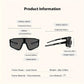 Men's Oversized Cycling Sunglasses Eyewear Bicycle Goggles Windproof Glasses Lens Road Riding Bike