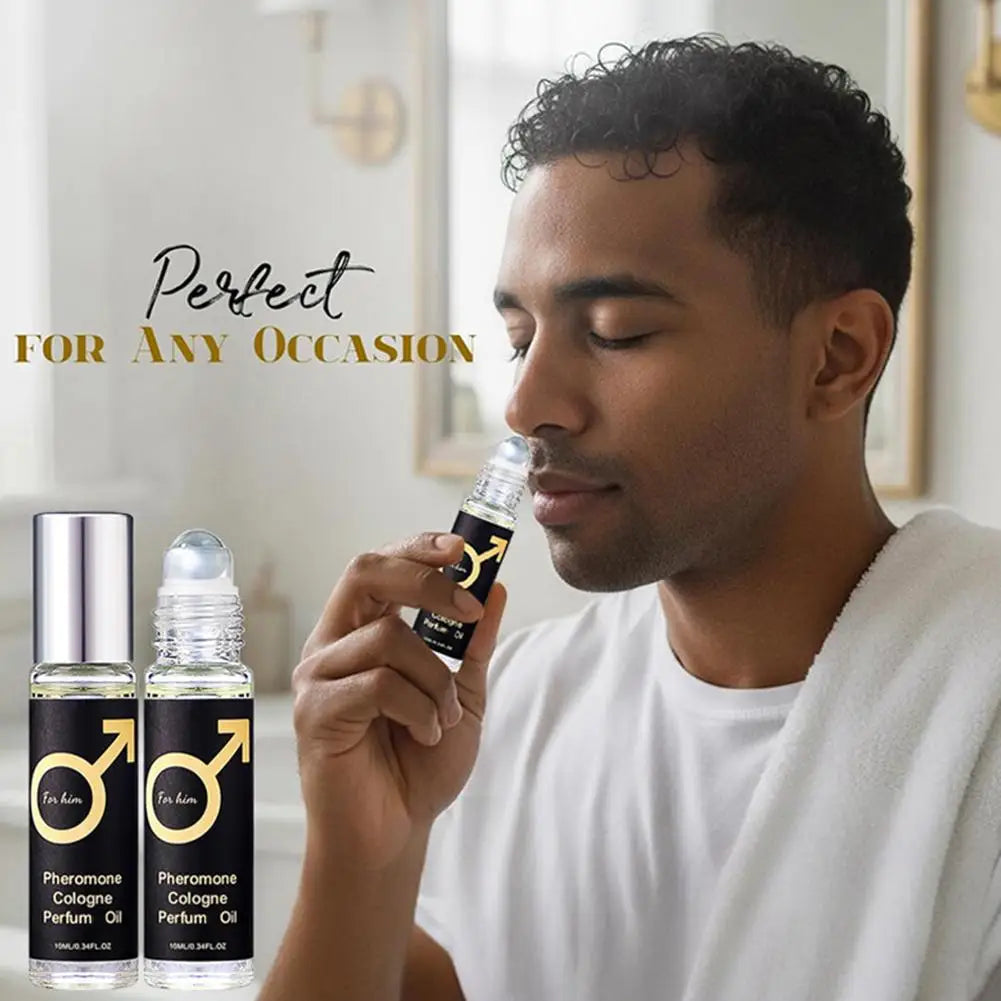 Pheromone Perfume Oil Rolling Fragrance For Men Women Natural Long-lasting Fresh Portable Charming Fragrance For Dating Daily