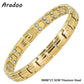 Titanium Steel Magnetic Bracelet Simple Design Stainless Steel Men's Bracelets