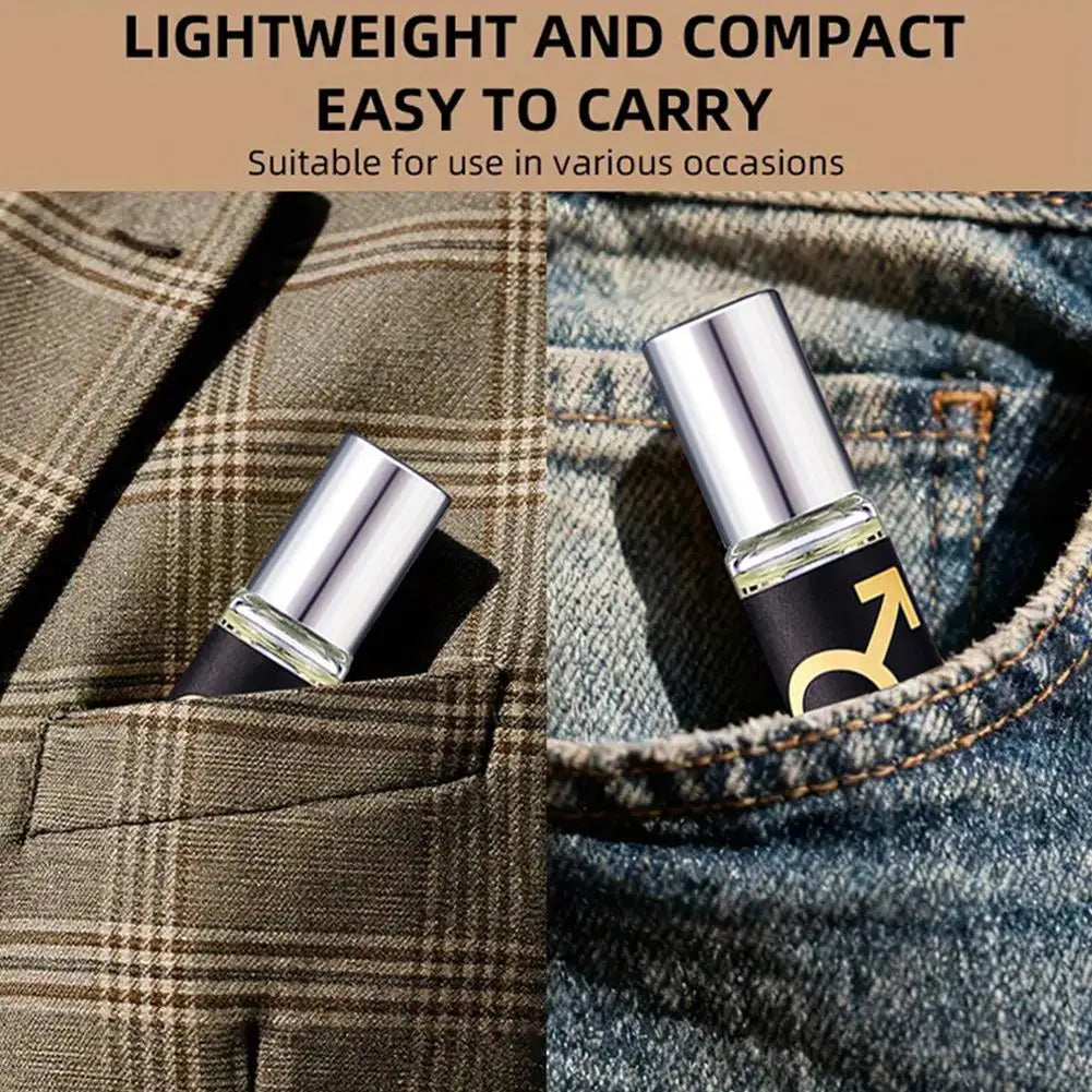 Pheromone Perfume Oil Rolling Fragrance For Men Women Natural Long-lasting Fresh Portable Charming Fragrance For Dating Daily