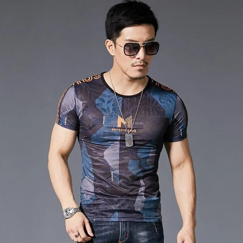 Men's T-shirt Clothes Streetwear Top Man Tee Shirts Plain Wholesale Striped Hip Hop Xl Alphabet Trashy Y2k Stylish Party Casual