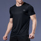 Summer Men Ice Silk t Shirt Short Sleeve t-Shirt Breathable Casual Tops Shirts Quick Dry Running Gym t-Shirts For Men Clothing