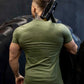Tshirt for Men Bodybuilding  Graphic T Shirts Workout Fitness Men Clothing Short Sleeve Shirt Street Wear