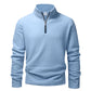 Men's Hoodies Sweatshirts Thicken Warm Fleece Tracksuit for Men Zipper Neck Pullover Men's Winter Clothing Soft Shell Men Hoodie