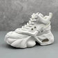 Men's Boots High Top  New Trend Wear-resistant Synthetic Leather Boots Casual Lace Up Height Increasing Fashion Boots 2025