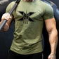 Tshirt for Men Bodybuilding  Graphic T Shirts Workout Fitness Men Clothing Short Sleeve Shirt Street Wear