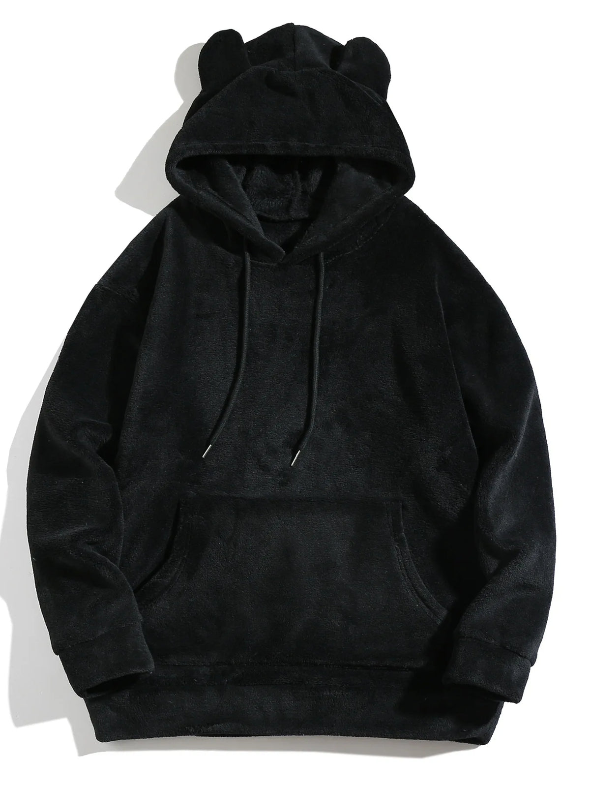 New Top Men and Women Funny Warm Hoodies for Men Clothing Bear Ears Casual Loose Sports Hoodie Unisex