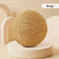 Interactive Sisal Cat Scratching Ball Toy For Kitten Teeth Cleaning Anti Bite 10CM Super Big Cat Ball Sounding Toy Pet Supplies