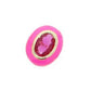 Neon Enamel Pink Heart Rectangle Charm Necklace Bling Colorful CZ Geometric CZ Beaded Tennis Cuban Chain Fashion Women Jewelry