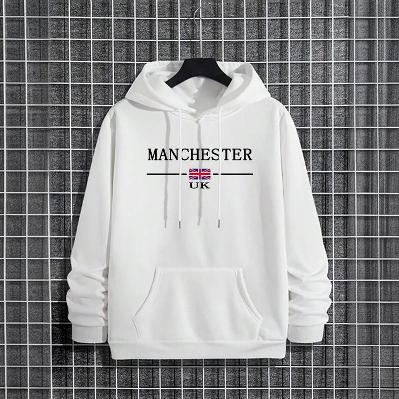 2025 Streetwear Hoodies for Men Urban Fashion Hip Hop Hooded Sweatshirt Male Trendy Casual Winter Hoody City Vibes Men's Clothes