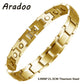 Titanium Steel Magnetic Bracelet Simple Design Stainless Steel Men's Bracelets