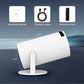 NEW Mini Projector  WIFI 6 and Bluetooth 4K 1080P 130'' Screen Movie Projector