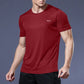 Summer Men Ice Silk t Shirt Short Sleeve t-Shirt Breathable Casual Tops Shirts Quick Dry Running Gym t-Shirts For Men Clothing