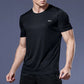 Summer Men Ice Silk t Shirt Short Sleeve t-Shirt Breathable Casual Tops Shirts Quick Dry Running Gym t-Shirts For Men Clothing