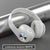 Wireless Bluetooth 5.0 HiFi Headphone With On-Ear Headset Stereo Sound Earphones Sports Office Game Foldable Low Latency
