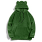 New Top Men and Women Funny Warm Hoodies for Men Clothing Bear Ears Casual Loose Sports Hoodie Unisex