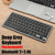 New 2.4G Wireless Rechargeable Silent Wireless Keyboard and Mouse Set, Compact Ergonomic Keyboard Mouse for Office/Home