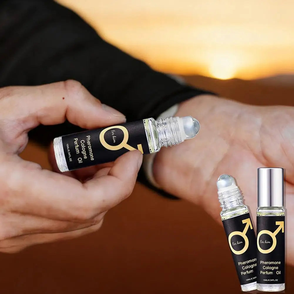 Pheromone Perfume Oil Rolling Fragrance For Men Women Natural Long-lasting Fresh Portable Charming Fragrance For Dating Daily
