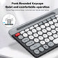 Dual-mode Wireless Keyboard & Mice Combo 2.4G Bluetooth 5.0 Membrane Keyboards BT 3-Channels Rechargeable Key Board Mouse for PC