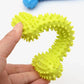 1-10pcs Pet Chew Toy Soft Rubber Bite-Resistance Bone Shape Teeth