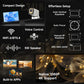 Magcubic HY310 Projector Auto Focus 4K Native 1080P 330ANSI Android11 5W Speaker Air Mouse Voice Assistant Upgrated HY300