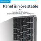 NexusClick Wireless Ergonomic Keyboard Mouse Combo - Rechargeable Mini Multimedia Set for PC, Laptop, MacBook