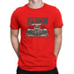 Vintage Just Leave Me Alone, I Know What To Do T-Shirts for Men Round Collar Pure Cotton T Shirt Kimi Raikkonen Short Tee Shirt