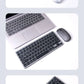 NexusClick Wireless Ergonomic Keyboard Mouse Combo - Rechargeable Mini Multimedia Set for PC, Laptop, MacBook