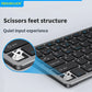 NexusClick Wireless Ergonomic Keyboard Mouse Combo - Rechargeable Mini Multimedia Set for PC, Laptop, MacBook