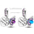 2026 Hot Sale Charms Bead 925 Sterling Silver Pink Butterfly Luminous Firefly Dangle Fit Bangle Bracelet Necklace DIY Jewelry