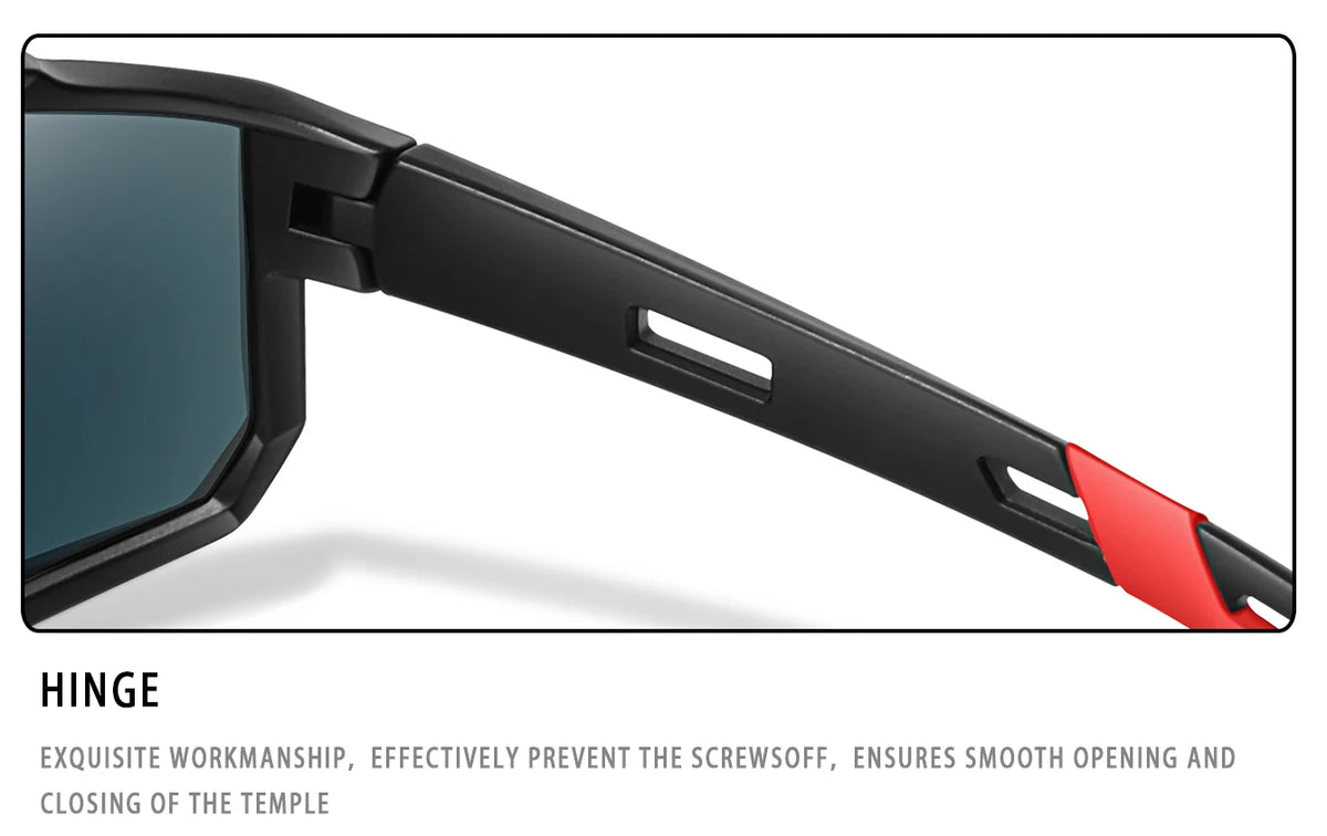 Trendy Fishing Sunglasses for Men and Women Casual Windproof Eyewear with UV Protection for Outdoor Sports, Running Cycling