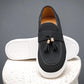 Luxury Dress Shoes for Men Comfy Brand Gentleman Tasseled Loafers Outdoor Shoes Leisure Walk Male Moccasins Suede Leather Man