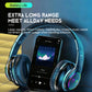 Wireless Bluetooth 5.0 HiFi Headphone With On-Ear Headset Stereo Sound Earphones Sports Office Game Foldable Low Latency