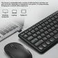 B.O.W HW256 Ultra-thin wireless keyboard and mouse set, 2.4G wireless set, 96 keys